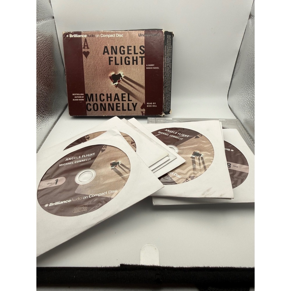 Angels Flight Michael Connelly Harry Bosch Audiobook 9 CDSet Unabridged Dick